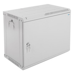 Шкаф коммутационный ЦМО ШРН-Эконом (ШРН-Э-9.650.1) настенный 9U 600x650мм пер.дв.металл 65кг серый 600мм 20.3кг 180град. 480мм