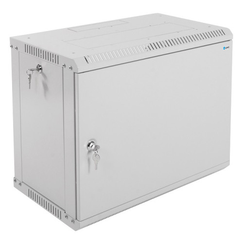 Шкаф коммутационный ЦМО ШРН-Эконом (ШРН-Э-9.350.1) настенный 9U 600x350мм пер.дв.металл 85кг серый 300мм 13.5кг 180град. 476мм IP20 металл