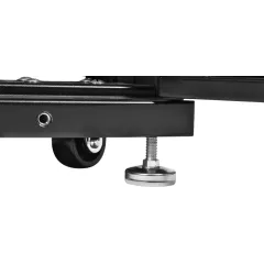 Шкаф серверный ЦМО (ШТК-СП-42.6.10-44АА-9005) напольный 42U 600x990мм пер.дв.перфор. 2 бок.пан. задн.дв.перфор. направл.под закл.гайки 1350кг черный 690мм 139кг 120град. 1950мм IP20 сталь