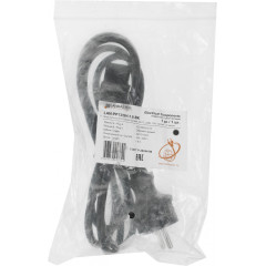 Шнур питания Lanmaster LAN-PP13/SH-1.8-BK C13-Schuko проводник.:3x0.75мм2 1.8м 220В 10А черный