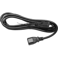 Шнур питания ITK PC-C13C14-2M C13-С14 проводник.:3x1.5мм2 2м 230В 10А (упак.:1шт) черный
