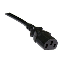 Шнур питания Lanmaster LAN-PP13/SHA-2.0-BK C13-Schuko проводник.:3x0.75мм2 2м 220В 10А черный