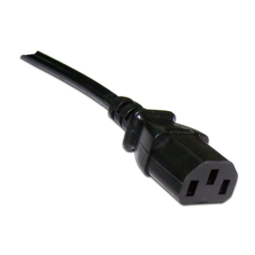 Шнур питания Lanmaster LAN-PP13/SHA-2.0-BK C13-Schuko проводник.:3x0.75мм2 2м 220В 10А черный