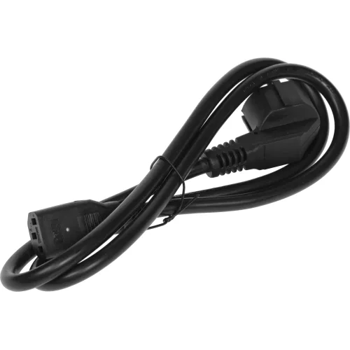 Шнур питания ITK PC-C13D-1M C13-Schuko проводник.:3x1.5мм2 1м 230В 10А (упак.:1шт) черный