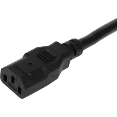 Шнур питания ITK PC-C13D-1M C13-Schuko проводник.:3x1.5мм2 1м 230В 10А (упак.:1шт) черный