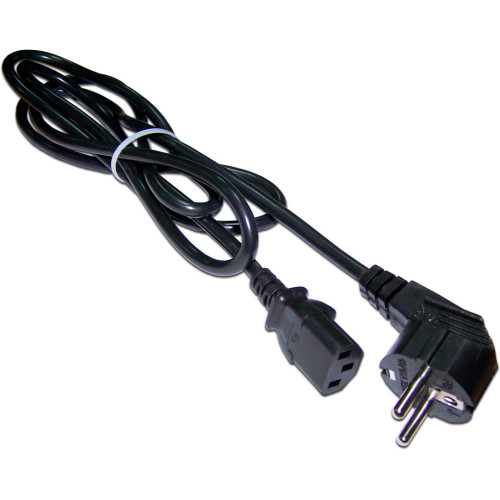 Шнур питания Lanmaster LAN-PP13/SHA-1.8-BK C13-Schuko проводник.:3x0.75мм2 1.8м 220В 10А черный