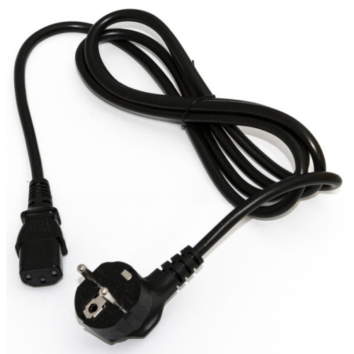 Шнур питания Hyperline ПВС-АП PWC-IEC13-SHM-10-BK Schuko-C13 проводник.:3x0.75мм2 10м 10А (упак.:1шт) черный