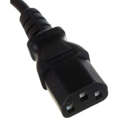 Шнур питания Lanmaster LAN-PP13/20-2.0-BK C13-C20 проводник.:3x0.75мм2 2м 220В 10А черный