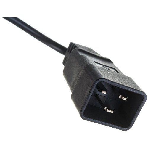Шнур питания Lanmaster LAN-PP13/20-2.0-BK C13-C20 проводник.:3x0.75мм2 2м 220В 10А черный