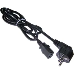 Шнур питания Lanmaster LAN-PP13/SHA-5.0-BK C13-Schuko проводник.:3x0.75мм2 5м 220В 10А черный