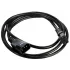 Шнур питания NTSS NTSS-PC13143 C13-С14 проводник.:3x1мм2 1м 220/250В 10А черный