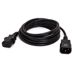 Шнур питания NTSS NTSS-PC13145 C13-С14 проводник.:3x1мм2 3м 220/250В 10А черный