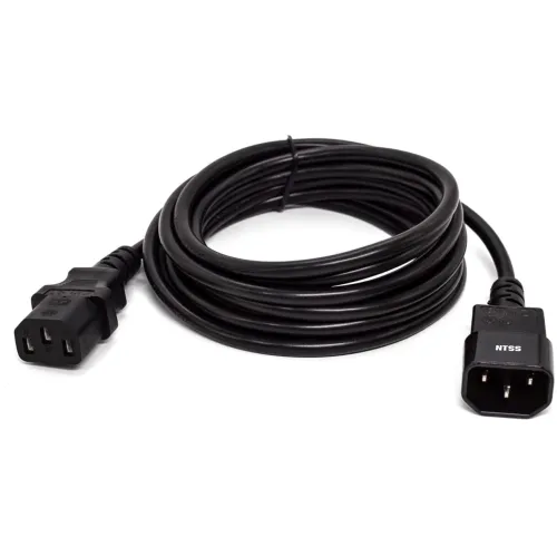 Шнур питания NTSS NTSS-PC13145 C13-С14 проводник.:3x1мм2 3м 220/250В 10А черный