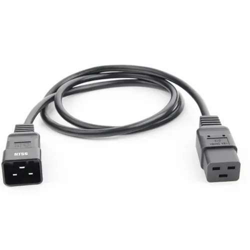 Шнур питания NTSS NTSS-PC19201 C19-C20 проводник.:3x1мм2 1.8м 220/250В 10А черный