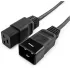 Шнур питания NTSS NTSS-PC19201 C19-C20 проводник.:3x1мм2 1.8м 220/250В 10А черный