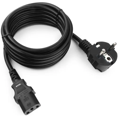 Шнур питания NTSS NTSS-PC13773 C13-Schuko проводник.:3x1мм2 3м 220В 10А черный