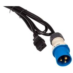 Шнур питания Lanmaster LAN-PP9M/19-2.5-BK C19 проводник.:3x2.5мм2 2.5м 250В 16А черный