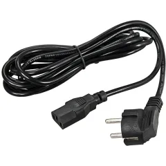 Шнур питания Rexant 11-1121 C13-Schuko проводник.:3x0.75мм2 1.8м 220В 6А черный