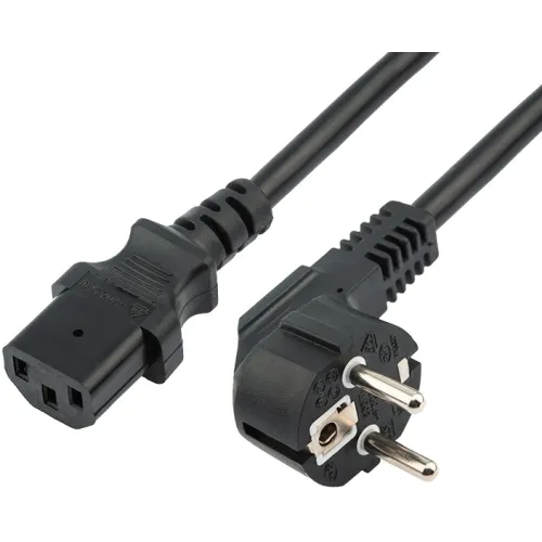 Шнур питания Rexant 11-1122 C13-Schuko проводник.:3x0.75мм2 3м 220В 6А черный