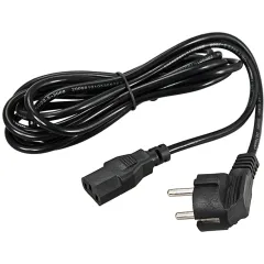 Шнур питания Rexant 11-1131 C13-Schuko проводник.:3x0.75мм2 1.8м 220В 3А черный