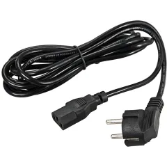 Шнур питания Rexant 11-1132 C13-Schuko проводник.:3x0.75мм2 3м 220В 6А черный