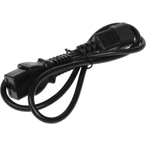 Шнур питания Lanmaster LAN-PP19/14-1.0-BK проводник.:3x0.75мм2 1м 220В 10А черный