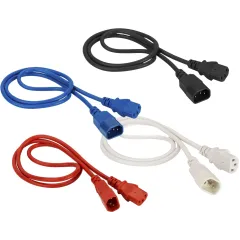 Шнур питания Lanmaster LAN-PP13/14-10-BL C13-С14 проводник.:3x0.75мм2 10м 220В 10А синий