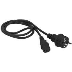 Шнур питания Lanmaster LAN-PP13/SH-5.0-BK C13-Schuko проводник.:3x0.75мм2 5м 220В 10А черный