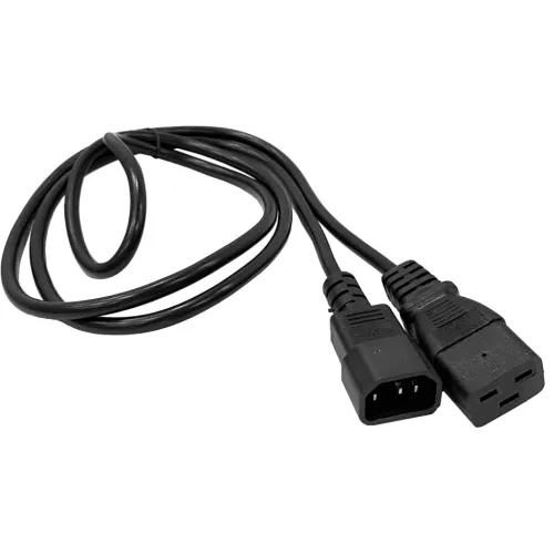 Шнур питания Lanmaster LAN-PP19/14-10-BK C19-С14 проводник.:3x0.75мм2 10м 220В 10А черный