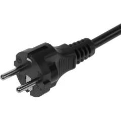Шнур питания Lanmaster LAN-PP19/SH-3.0-BK C19-Schuko проводник.:3x1.5мм2 3м 220В 16А черный
