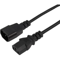 Шнур питания Rexant 04-2729 C13-С14 проводник.:3x1мм2 3м 220В черный