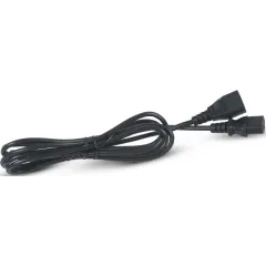 Шнур питания Cabeus PC-189-VDE-3M C13-С14 проводник.:3x0.75мм2 3м 220/250В 6А черный