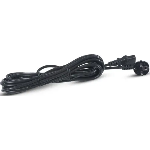 Шнур питания Cabeus PC-186-VDE-5M C13-Schuko проводник.:3x0.75мм2 5м 220/250В 6А черный