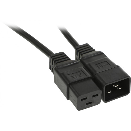 Шнур питания Rem R-16-Cord-C19-C20-1.8 C19-C20 проводник.:3x1.5мм2 1.8м 220В 16А (упак.:1шт) черный