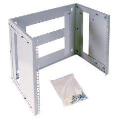 Кронштейн телекоммуникационный ЦМО КНО-М-9U настен. регул.глуб. 9U 19" 450мм нагр.:40кг серый (упак.:1шт)