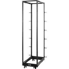 Стойка двухрамная Lanmaster TWT-RACK2-42U-LT-ADJ 42U 600ммX1020мм 360кг черный