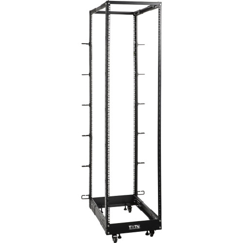Стойка двухрамная Lanmaster TWT-RACK2-42U-LT-ADJ 42U 600ммX1020мм 360кг черный