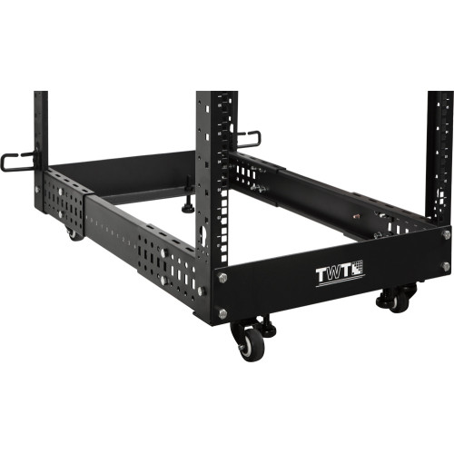 Стойка двухрамная Lanmaster TWT-RACK2-42U-LT-ADJ 42U 600ммX1020мм 360кг черный