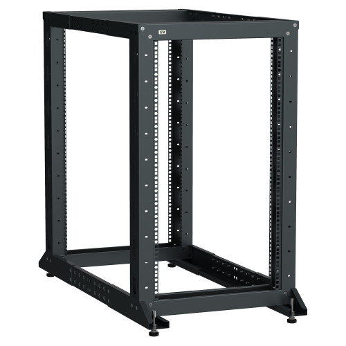 Стойка двухрамная ITK Linea LF05-42U61-2GM 42U 600ммX1000мм 700кг черный