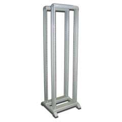 Стойка двухрамная Lanmaster TWT-RACK2-42U-6X8 42U 600ммX800мм серый