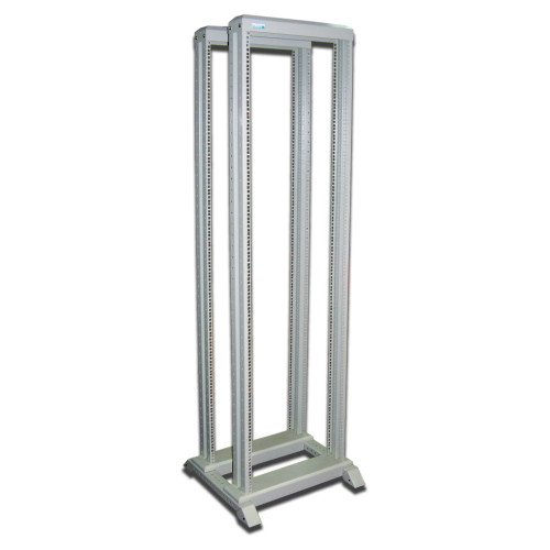 Стойка двухрамная Lanmaster TWT-RACK2-42U-6X8 42U 600ммX800мм серый