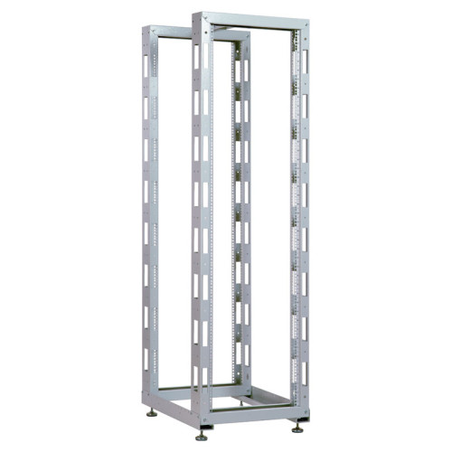 Стойка двухрамная ЦМО СТК-42.2 42U 620ммX800мм направл.под закл.гайки 350кг серый