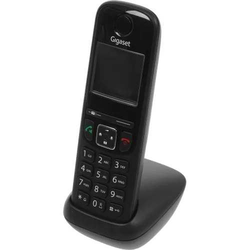 Трубка доп. Dect Gigaset AS690HX черный для AS690