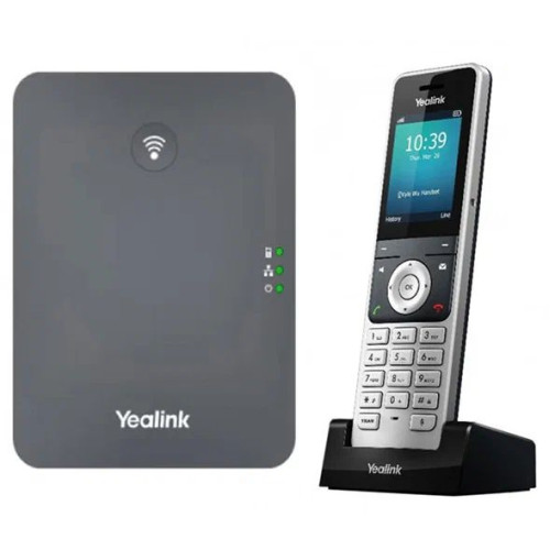 Телефон SIP Yealink W76P черный