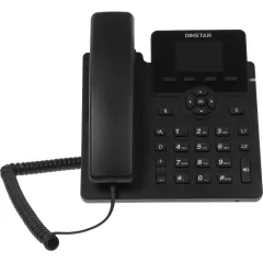 Телефон IP Dinstar C62UP черный