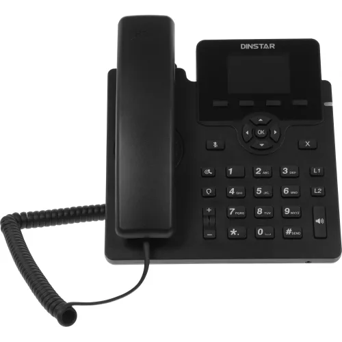 Телефон IP Dinstar C62UP черный