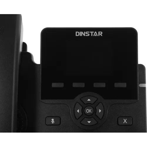 Телефон IP Dinstar C62UP черный