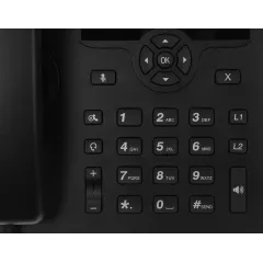 Телефон IP Dinstar C62UP черный