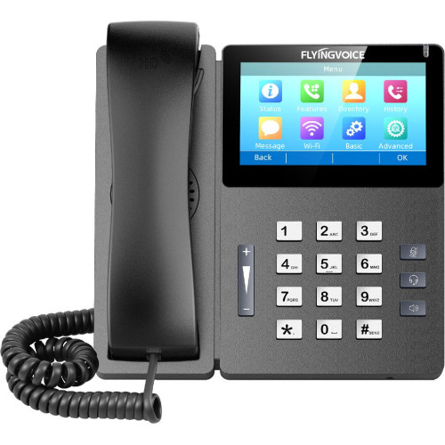 Телефон IP Flyingvoice FIP15G Plus черный