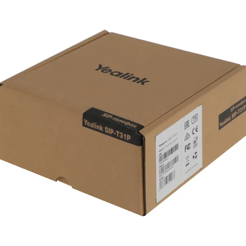 Телефон IP Yealink SIP-T31P Light Gray серый